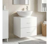 vidaXL Vanité de lavabo murale Chêne Artisanal 49,5x44,5x66,5 cm, rangement moderne avec tiroir
