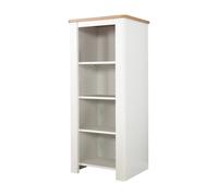 Meuble De Rangement 4 Cases Ava Blanc - Chêne Artisan TU