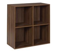 Meuble de Rangement 4 Cases "Tiffany" 66cm Marron