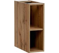 Meuble de rangement additionnel sous vasque KINOKO – 2 portes – Chêne clair – L20 × P57 × H46 cm – À suspendre