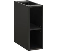 Meuble de rangement additionnel sous vasque KINOKO – 2 portes – Gris anthracite – L20 × P57 × H46 cm – À suspendre