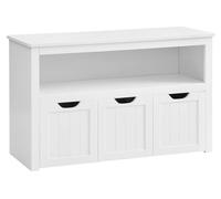 Meuble de rangement - Armoire - Commode - Commodes - Armoire à jouets - 102 cm x 30 cm x 60 cm - Blanc