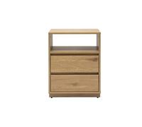 Meuble de rangement avec tiroirs finition bois clair chêne L50 cm SEVILLE