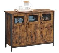 Meuble de Rangement Buffet avec Plac 3 Ptes pour Salle à Manger Salon Cuisine Marron Rustique Marro PETIT MEUBLE DE RANGEMENT