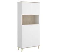 Pegane Buffet de rangement - Blanc
