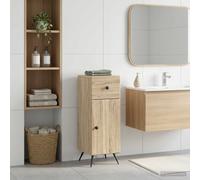 Meuble de Rangement de Salle de Bain BREDA Bois d'ingénierie salle bain vidaXL v