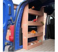 Meuble de Rangement en Contreplaqué Bouleau pour Citroën Berlingo II SWB Etagères de Rangement pour Fourgon et Véhicules Utilitaire