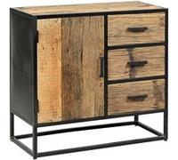 Meuble de Rangement en Teck Recyclé et Métal - TANETOA - ALTOBUY Bois G