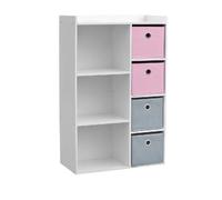 Meuble de rangement enfant 3 niches girl