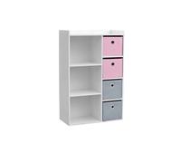 Meuble de rangement enfant 3 niches girl