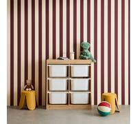 Meuble De Rangement Enfant 6 Bacs De Rangement En Plastique Naturel TU