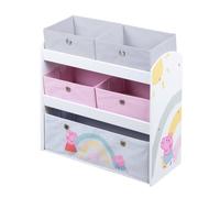 Meuble De Rangement Jouets Avec 5 Bacs En Toile Peppa Pig Peppa Pig TU