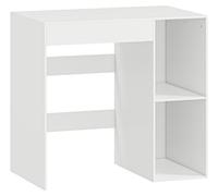 Meuble de rangement pour machine à laver, placé au-dessus de la machine, avec des compartiments ouverts | Couleur : Blanc | Dimensions : 96 x 60 x 90,5 cm
