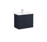 Meuble de salle de bain avec lavabo Vitra Root 80x67x46 cm bleu mat (ROOTC80BINTC)