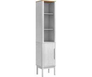 Meuble de salle de bain haut FLORO Blanc 35 x 30 x 160 cm