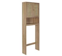 Meuble De Salle De Bain - Home Deco Factory - Bali - Rangement - Rustique Chic - Marron