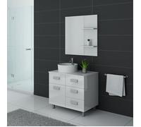 Meuble de salle de bain MILAN Blanc