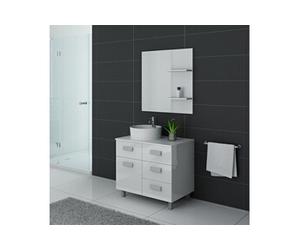 Meuble de salle de bain MILAN Blanc -
