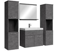 Meuble de salle de bain Montreal XL 60 cm lavabo Matera - Armoire de rangement Meuble lavabo evier Meubles