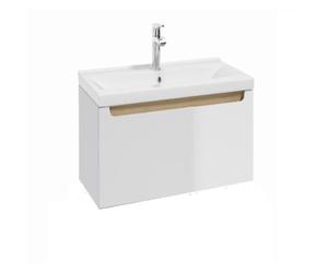 Meuble de salle de bain STILLA 60x30x45 cm, avec lavabo céramique 61,5x46,5x7 cm, blanc (STILLAD06007U3)