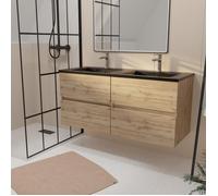 AURLANE TIMBER - Meuble salle de bain 120 cm