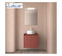 Meuble de salle de bains 2 portes NOJA 600 Red satin - SALGAR 104268