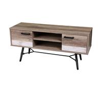 Generique - Meuble TV Brooklyn - 120 x H. 55 cm - Marron