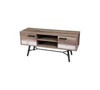 Generique - Meuble TV Brooklyn - 120 x H. 55 cm - Marron