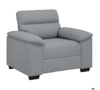 Meuble Déco - Fauteuil Adulte(1pc) - Design ergonomique - pour salon - gris clair 100x8（1pc）84 cm tissu luf9669746