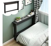 Meuble Derriere Canapé Bout de Lit ou Console Canapé en Bois, sur Mesure | Table d'appoint Longue et Étroite Placer Contre le Mur (avec Rebord Anti-chute) ou Comme Comble-espace Entre le Lit