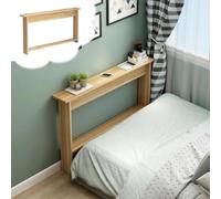 Meuble Derriere Canapé Bout de Lit ou Console Canapé en Bois, sur Mesure | Table d'appoint Longue et Étroite Placer Contre le Mur (avec Rebord Anti-chute) ou Comme Comble-espace Entre le Lit