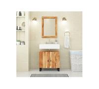 vidaXL Meuble d'évier 62x33x58 cm - Acacia bois d'ingénierie