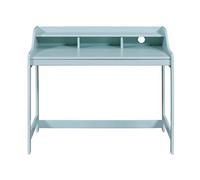 Meuble du bureau, bureau pour enfant en pin massif coloris vert sauge - longueur 110 x profondeur 68 x hauteur 90 cm