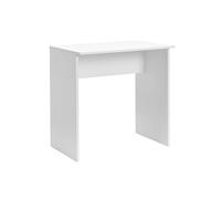 Meuble du bureau, table de bureau en bois coloris blanc - longueur 72 x profondeur 52 cm - -