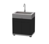 Meuble Duo Avec Évier Intégré Noir