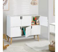 Meuble enfant IDMARKET EMMIE - Blanc