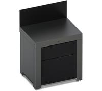 Meuble ENO MODULO Plan Travail 2 Tiroirs Gris Cargo