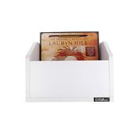 Meuble Enova Hifi Vinyle Bac 120 Blanc Vinyle