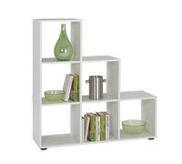 Meuble escalier 104,5x33x108 cm blanc - VOSKA