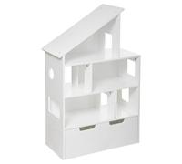 Atmosphera Bibliothèque «Maison» avec coffres blanc H104 cm