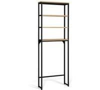 Meuble Étagère Dessus Wc 4 Étagères Detroit Design Industriel Marron