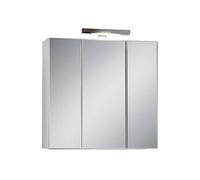 Meuble Haut 2 Portes Design "Adora" 70cm Blanc Blanc G
