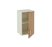 Meuble haut de cuisine 1 porte coloris chêne cortez - Hauteur 70 x Longueur 40 x profondeur 33 cm --