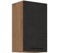 Meuble haut de cuisine 45 cm ZHILAN - chêne lancelot / matera