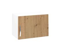 Meuble haut de cuisine avec 1 porte coloris Chêne Albar - Hauteur 40 x Longueur 60 x profondeur 35 cm