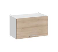 Meuble haut de cuisine Eco Chene Naturel 1 porte relevable L 60 cm - Cuisineandcie