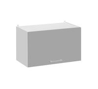 Meuble haut de cuisine Eco Gris Brillant 1 porte relevable L 60 cm - Cuisineandcie