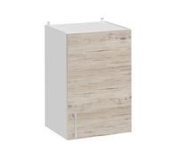 Meuble haut de cuisine Eco Noyer Blanchi 1 porte L 40 cm - Cuisineandcie