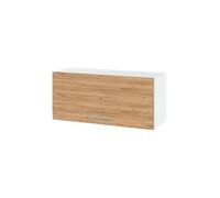 Meuble haut SLIM de cuisine Bellissi Chene 1 porte relevable L 80 cm - Cuisineandcie