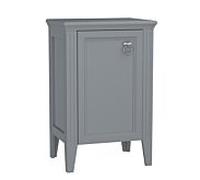 Meuble haut VitrA Valarte 62247, 53,5 x 39,5 x 83 cm, ouverture à gauche, sur pied, corps gris mat